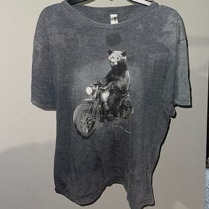 Duck Co. Jackson Hole, Wyoming Motorcycle T-Shirt